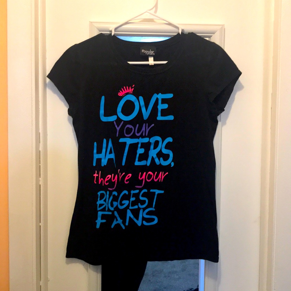 🌟3 for $10 🌟 
Black  haters Tee